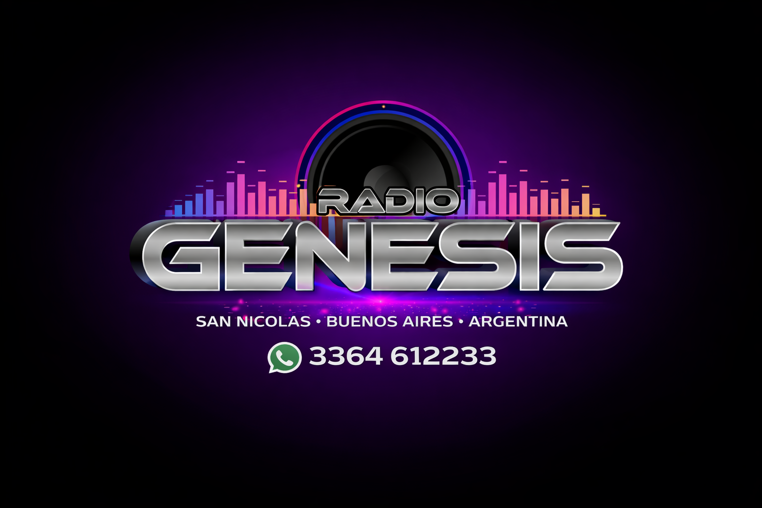 Logo de Radio Génesis San Nicolás